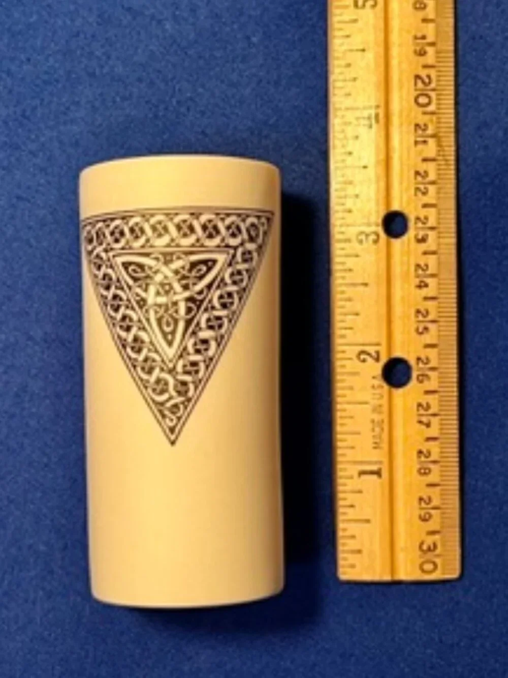 Touchstone Pottery Celtic art absolutely beautifully